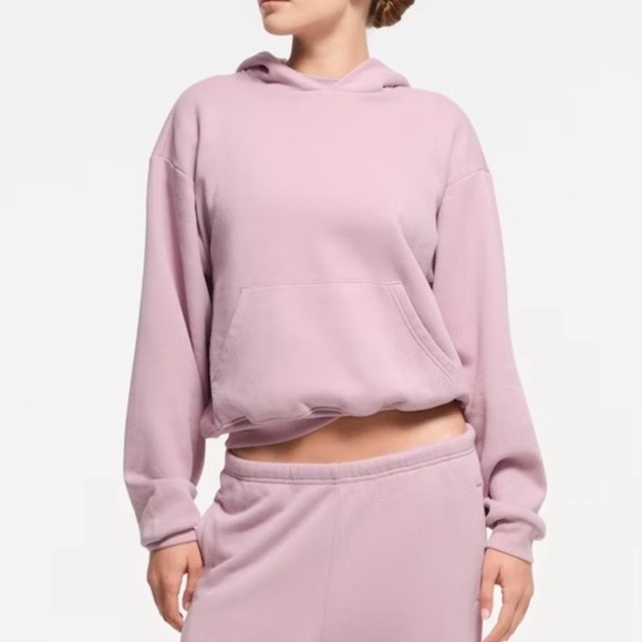 NWT Skims Cotton Fleece Pullover Hoodie - Picture 1 of 7